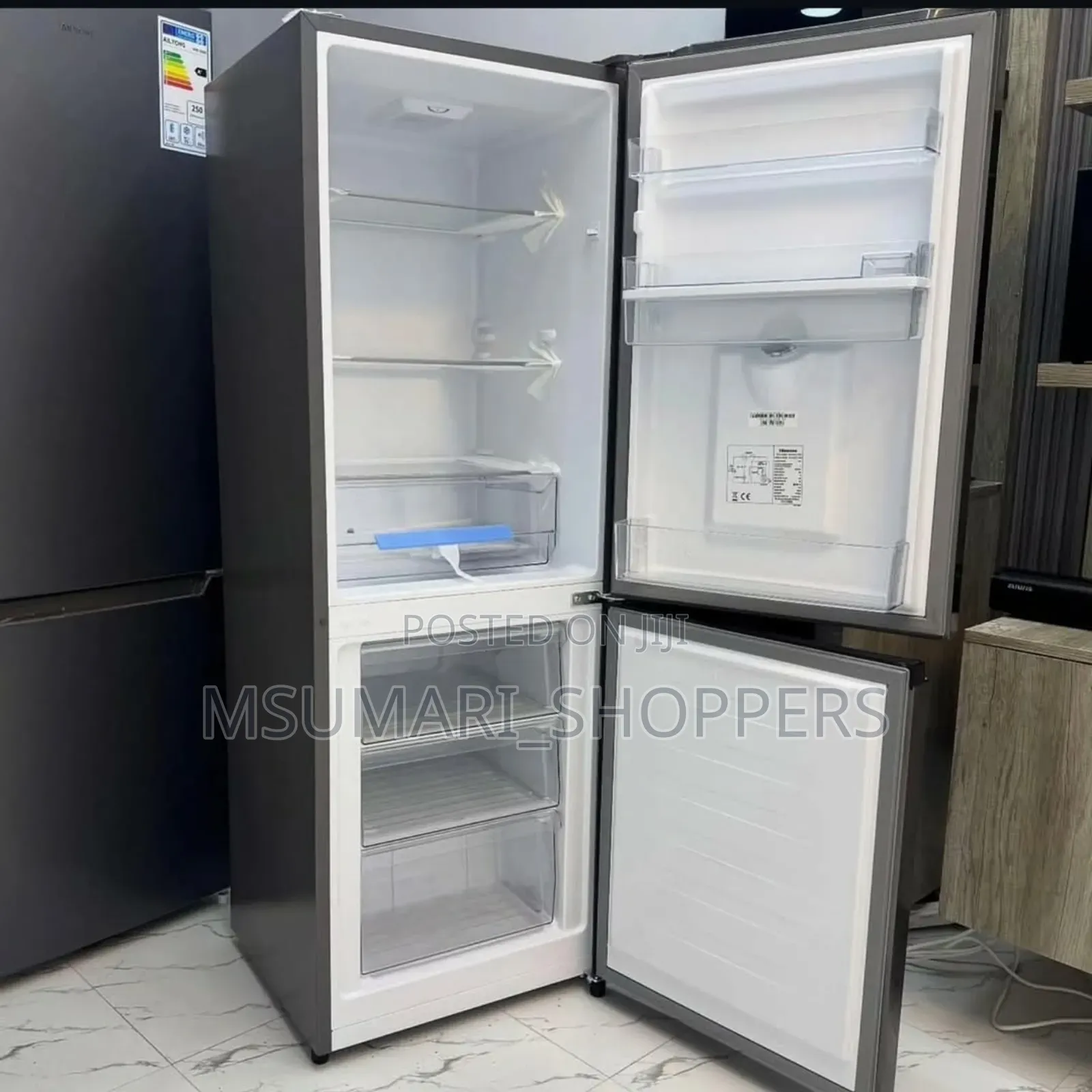 Hisense Double Doors Refrigerator Ujazo Lita 230