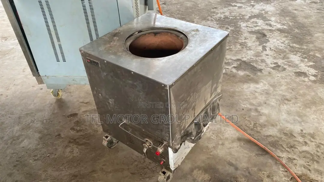 Stainless Steel Single High-Power Gas Wok Burner / Stove