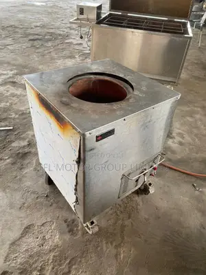 Stainless Steel Single High-Power Gas Wok Burner / Stove