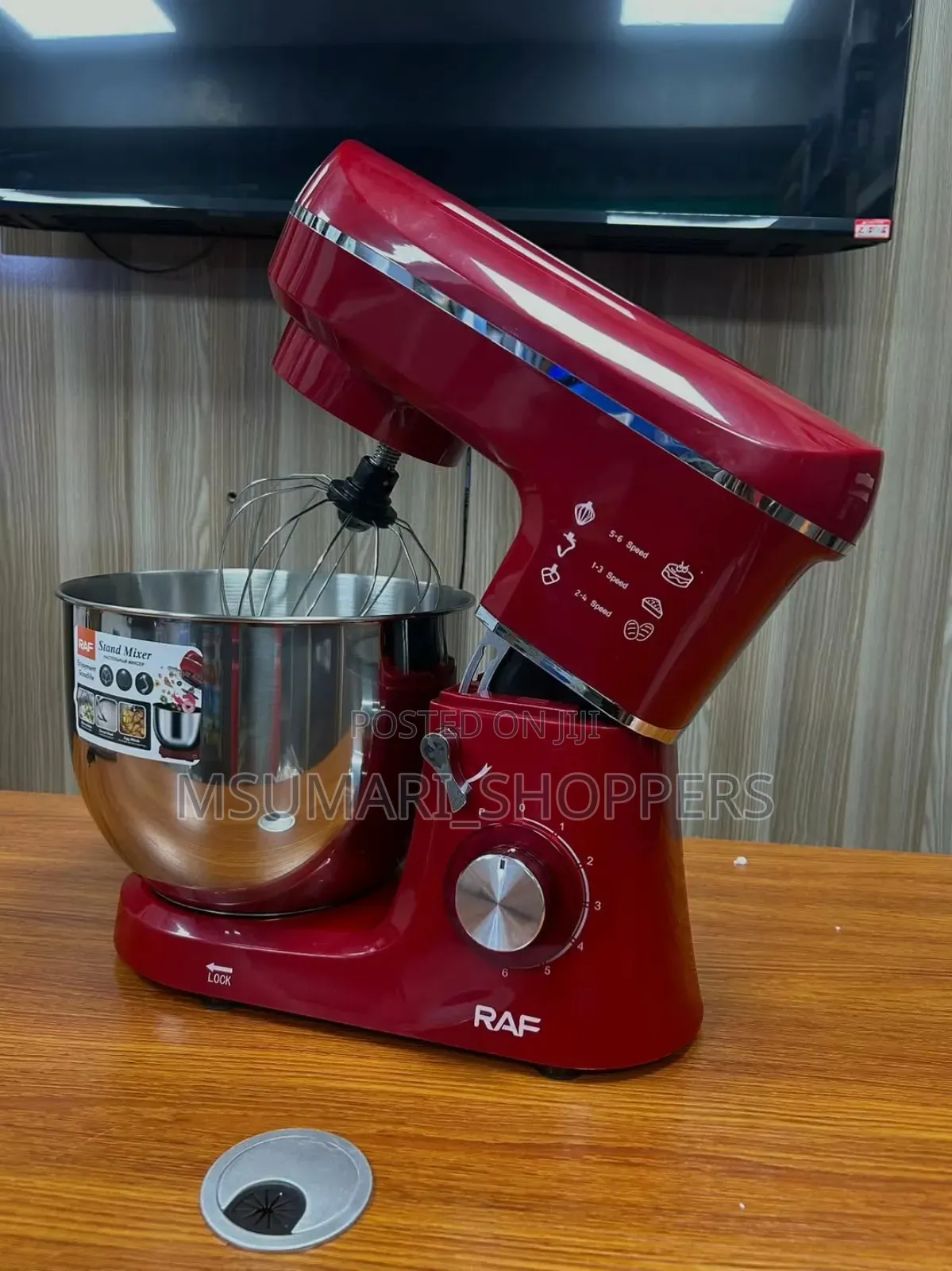 Stand Mixer 8l , 1400w , Stanless Steel Bowl , Dough Hook