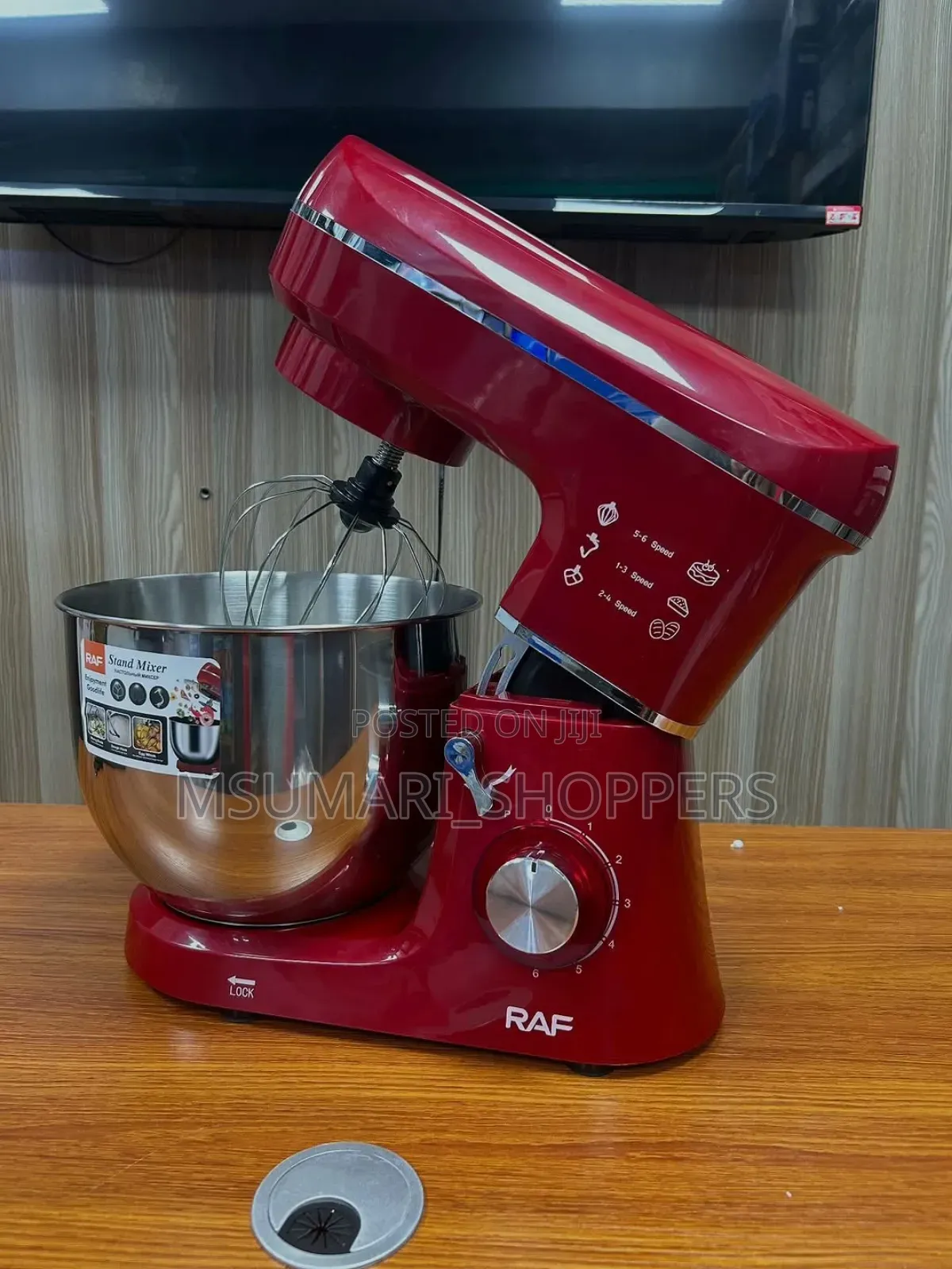 Stand Mixer 8l , 1400w , Stanless Steel Bowl , Dough Hook