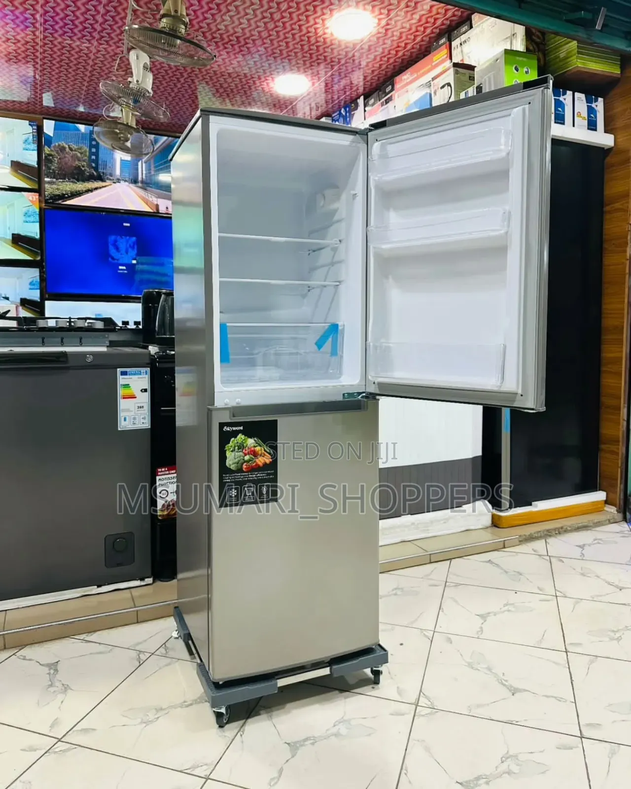 Skywood Double Doors Refrigerator Ujazo Lita 220