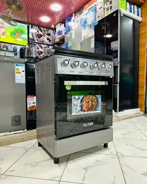 Jiko Lakupikia 3 Gas + 1 Umeme Na Oven