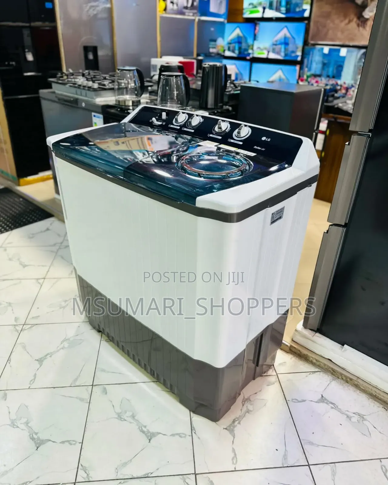 Lg 16kg Manual Washing Machine Spin-Drying in Separate Tubs.
