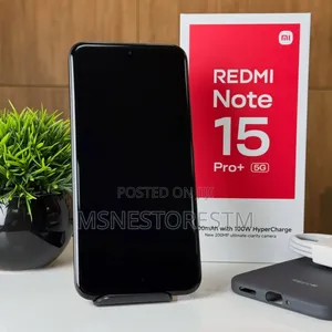 New Xiaomi Redmi Note 15 Pro+ 256 GB Black
