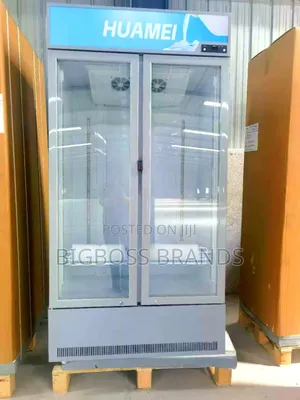 Huamei Double Door Showcase
Fridge 630 Liters