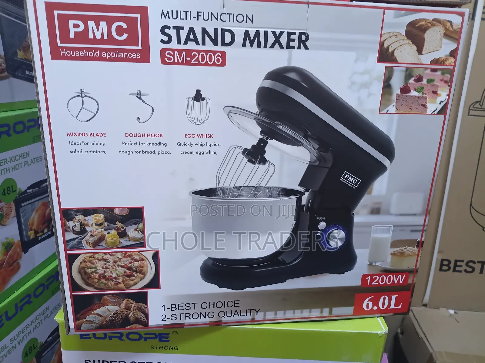 6l PMC Stand Mixer (1200w)