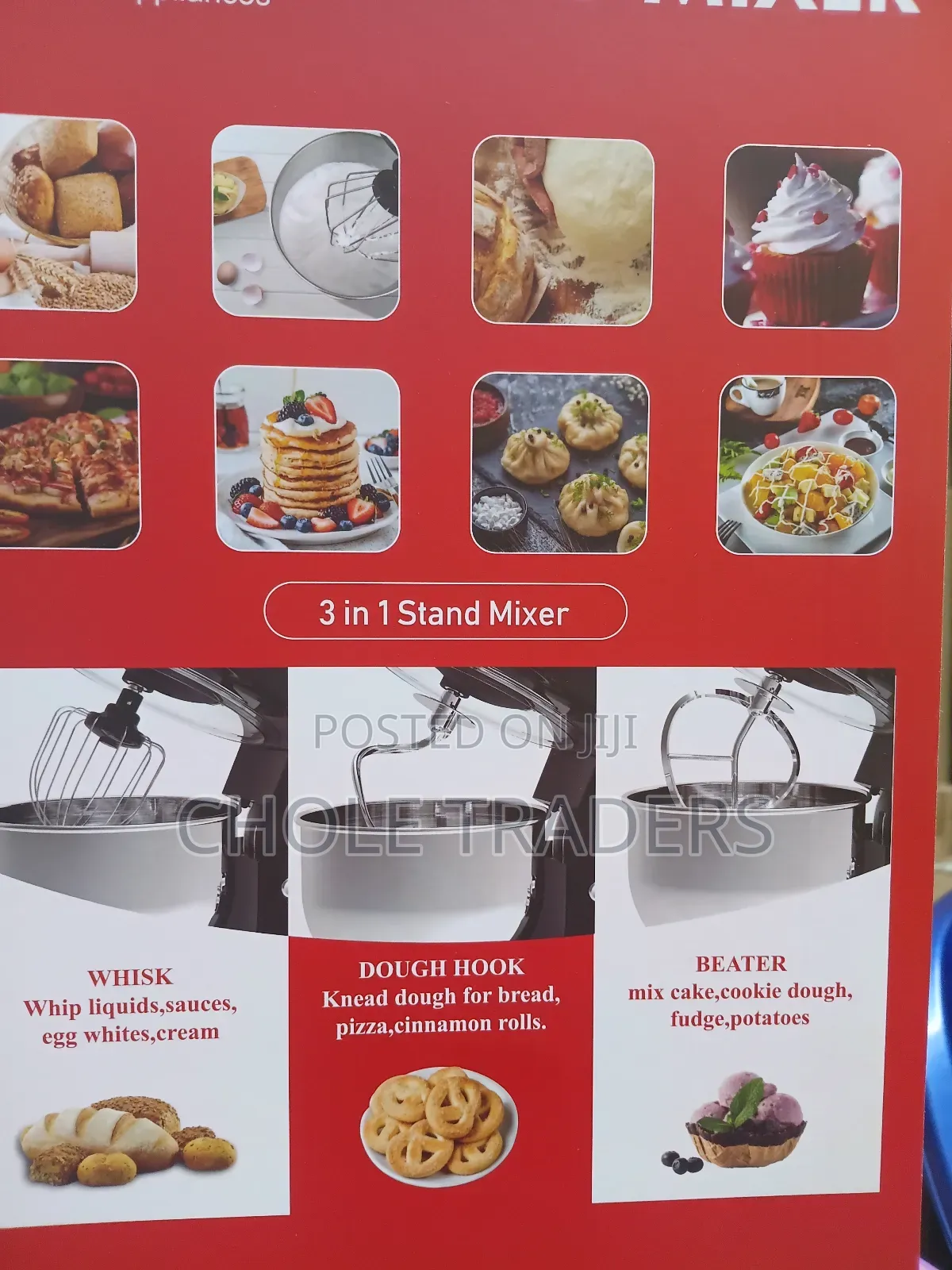 6l PMC Stand Mixer (1200w)