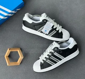 Adidas Super Star Brand Men's Leather Sneakers or Shoes Materials Nice