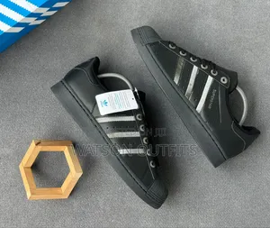 Adidas Super Star Brand Men's Leather Sneakers or Shoes Materials Nice