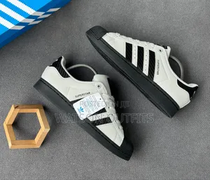 Adidas Super Star Brand Men's Leather Sneakers or Shoes Materials Nice