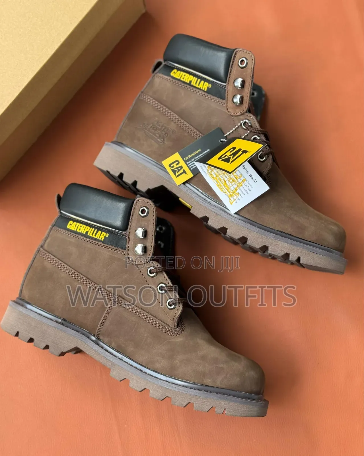Caterpillar Brand Men's Leather American Boots or Shoes