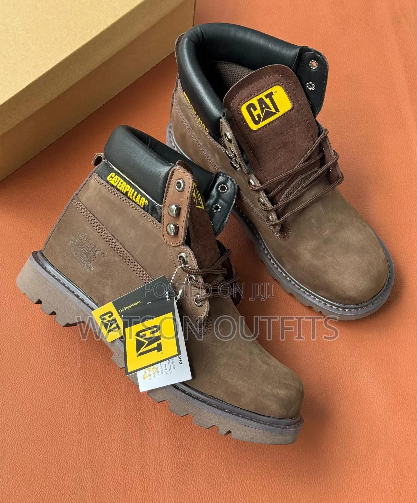 Caterpillar Brand Men's Leather American Boots or Shoes