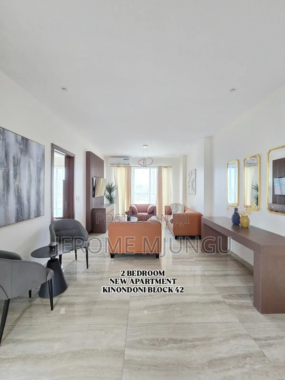 Furnished 2bdrm Apartment in Kinondoni for rent