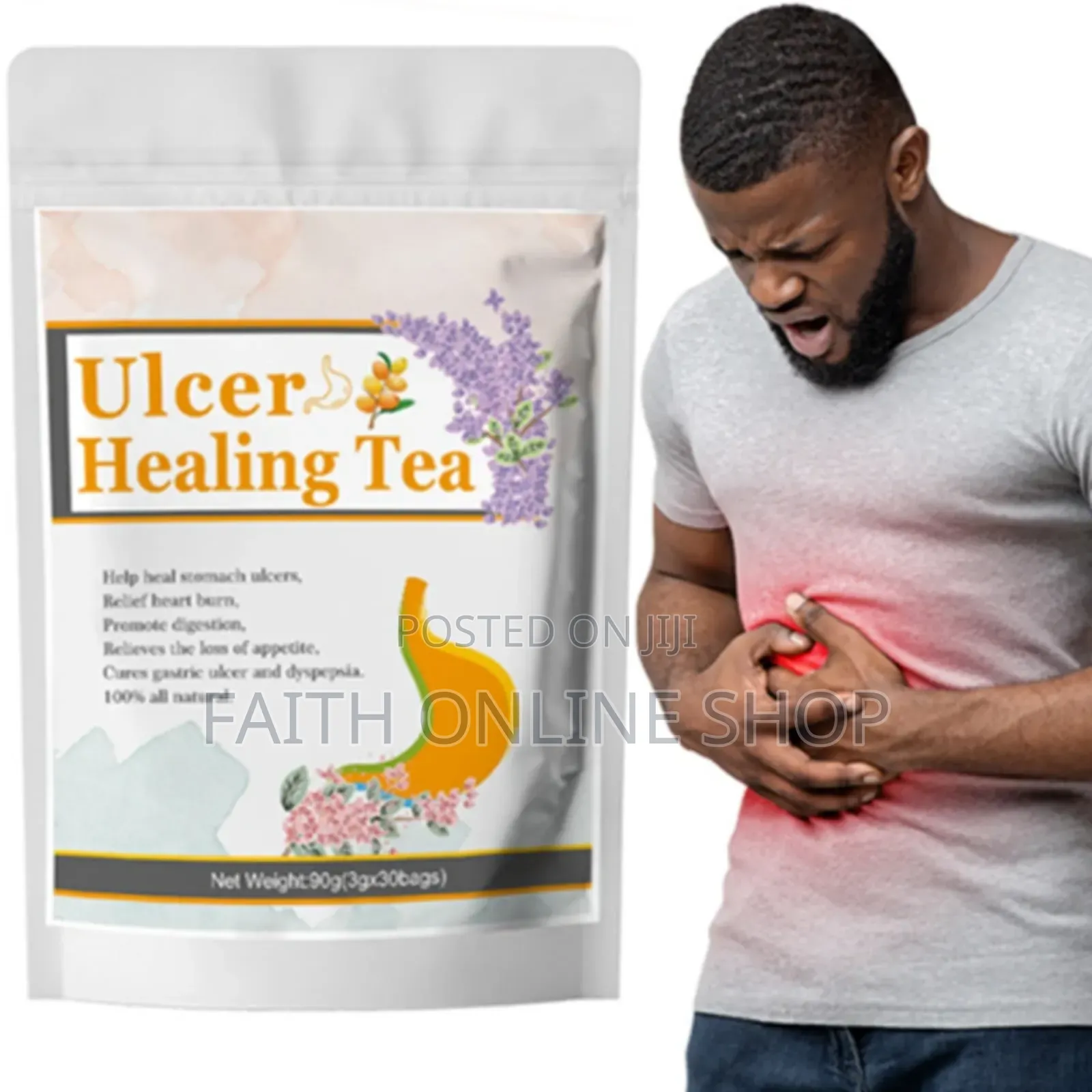 Ulcer Healing Tea | Herbal Tea for Stomach Ulcer, Heart Burn