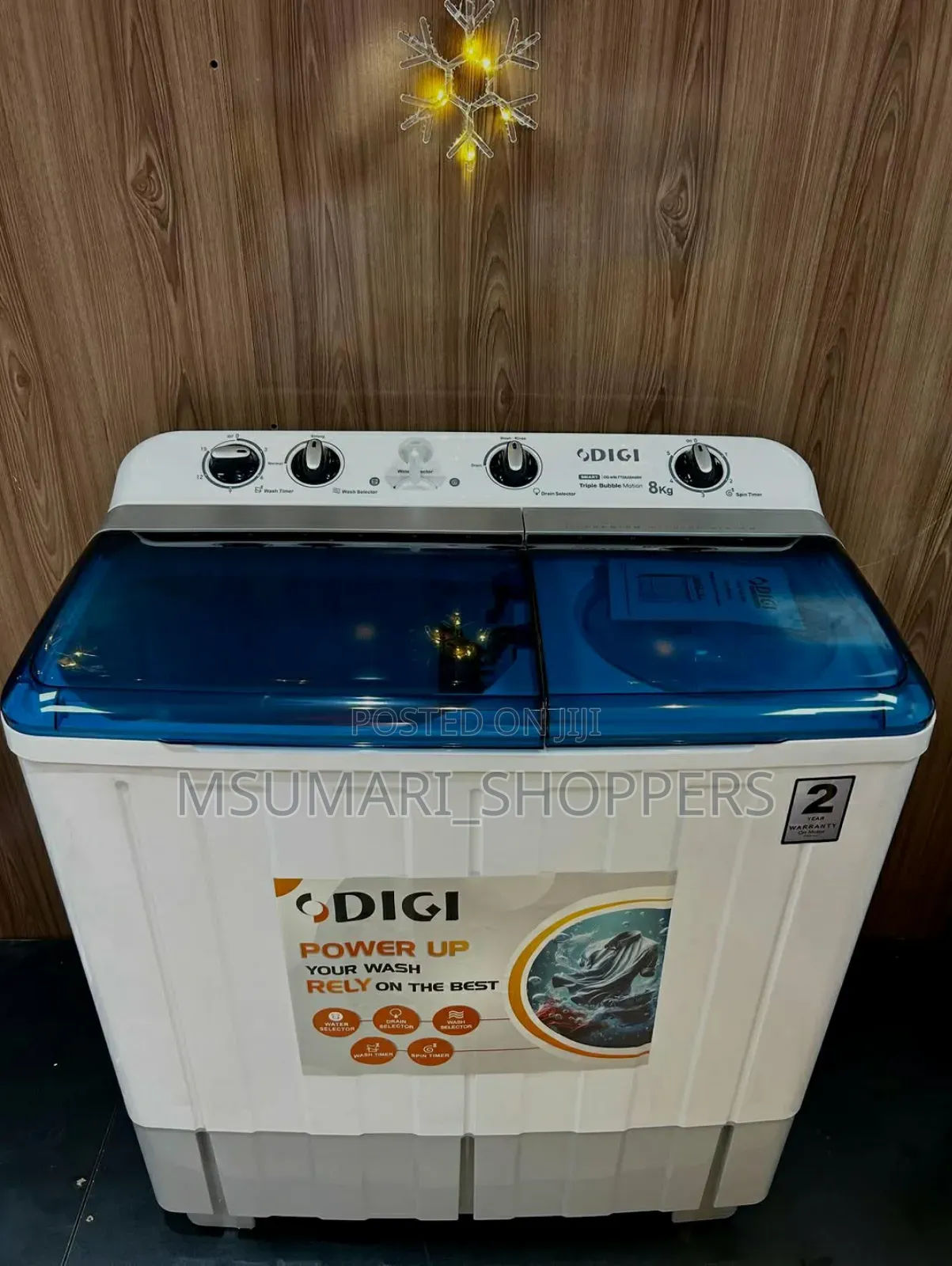 Mashine Ya Kufulia Digi 8kg - Offaa 640,000/=