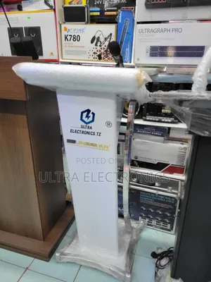 Soundgear Modern Podium Lectern Mimbari for Church Conference Meetings