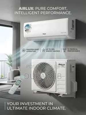 Airlux 12000 Btu Inverter Air Conditioner – White – Brand New