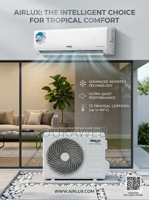 Airlux 36000 Btu Inverter Air Conditioner – White