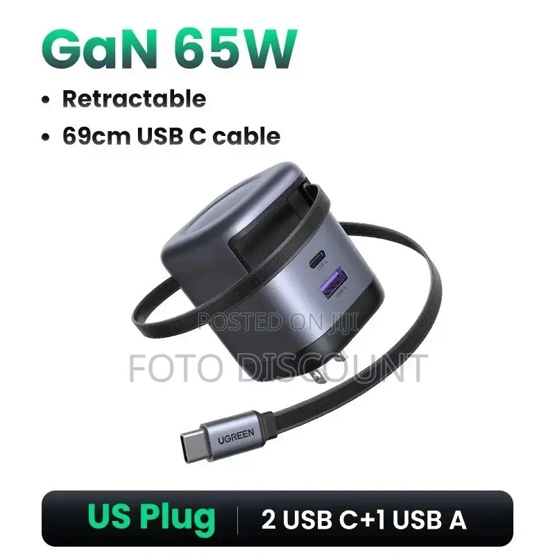 65w Fast Charger Usb C for iPhone Samsung Mac