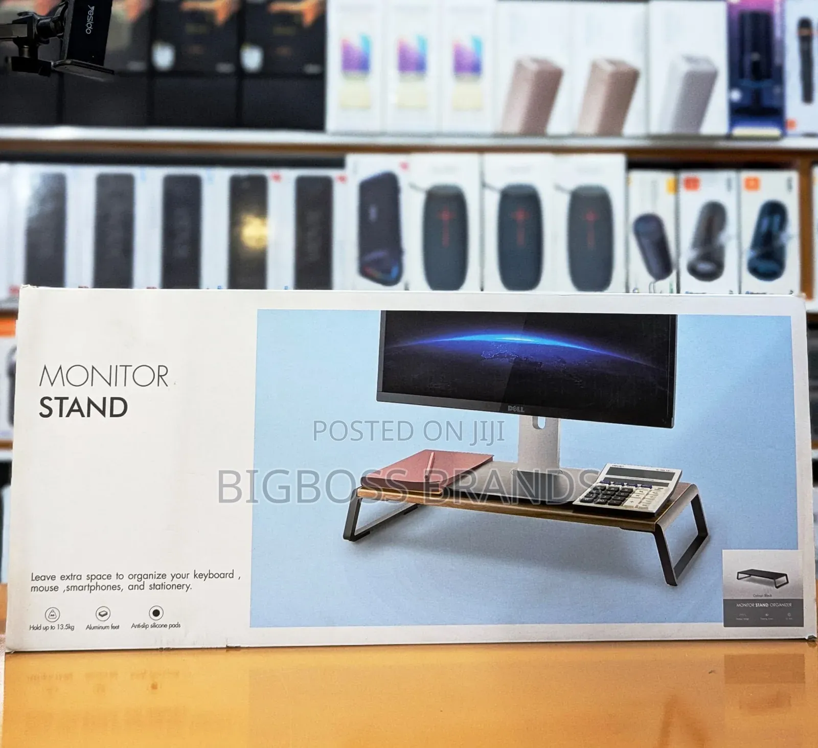Monitor Stand Mbao + Steel Body Frame