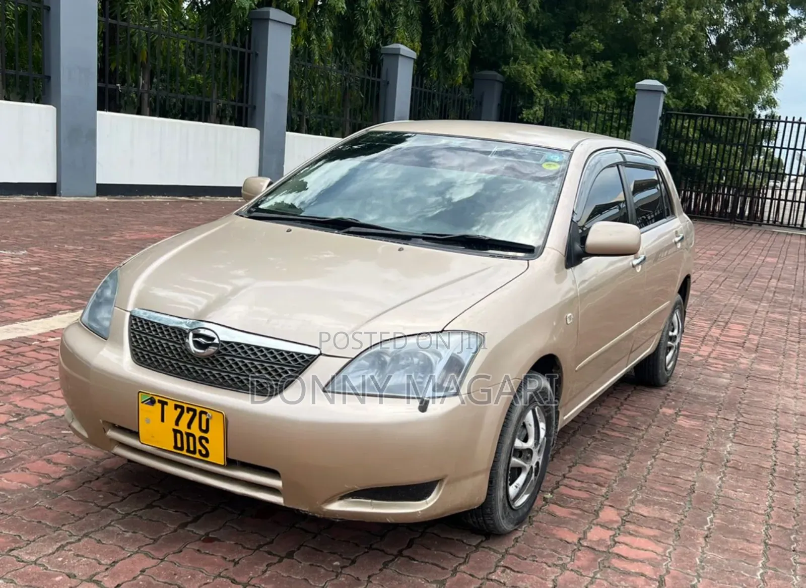 Toyota Corolla RunX 1.5 X AWD 2007 Gold