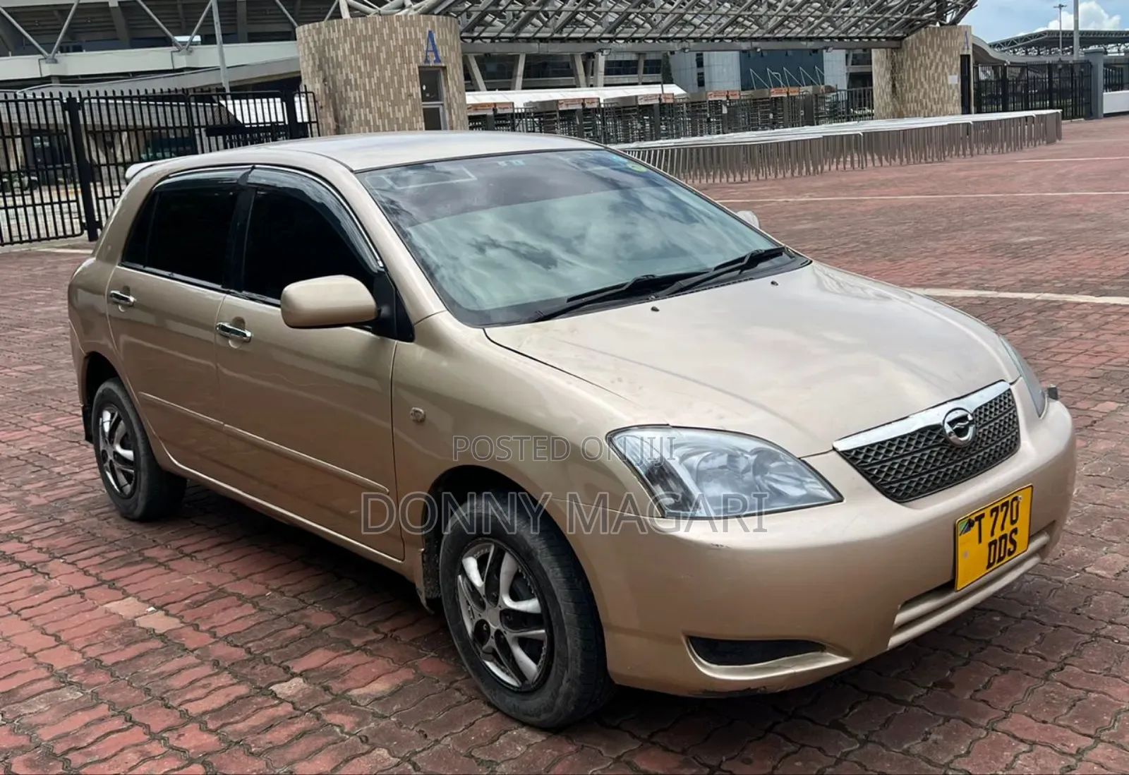 Toyota Corolla RunX 1.5 X AWD 2007 Gold