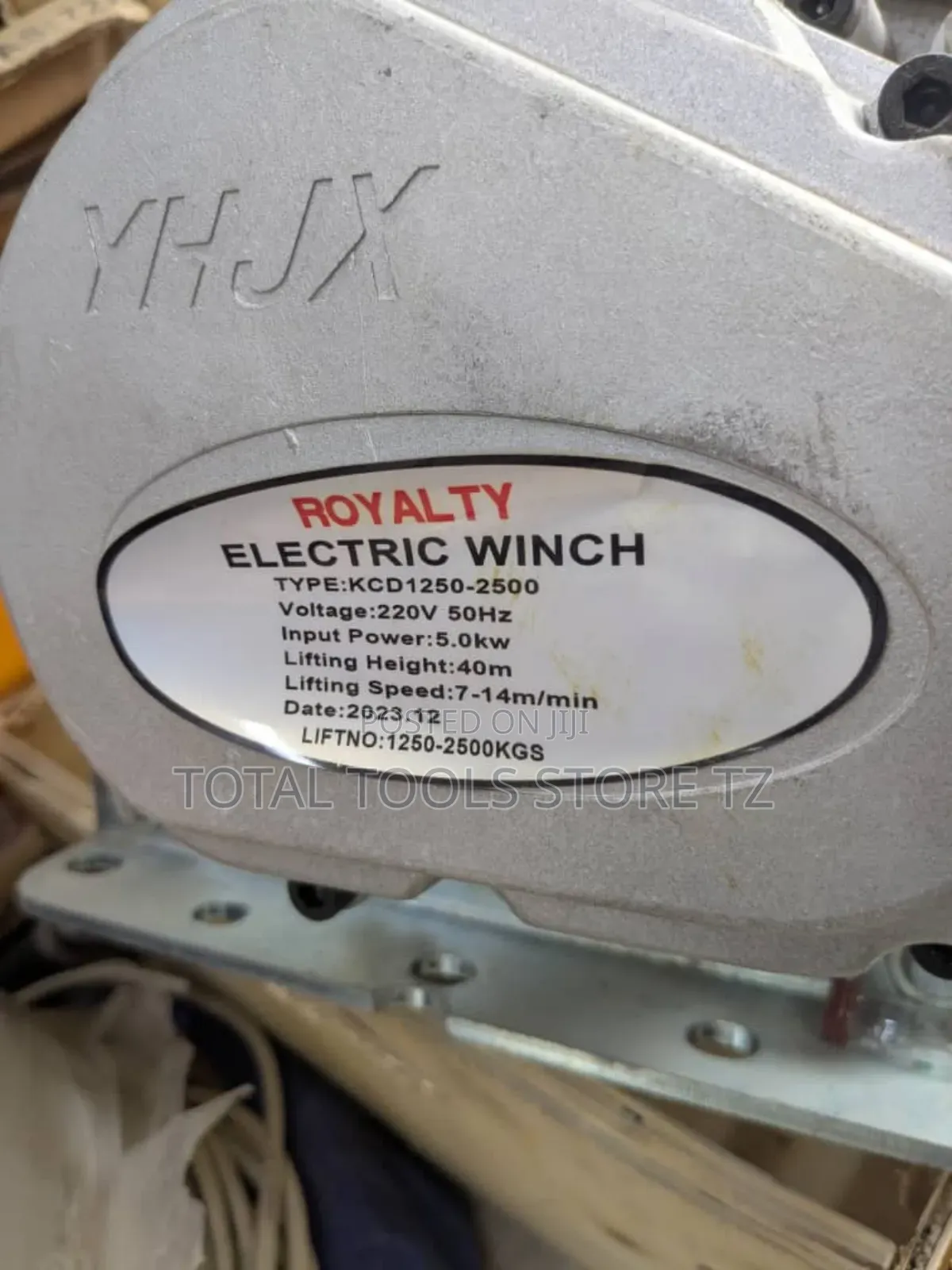 Royalty Electric Hoist 2.5ton 2500kg