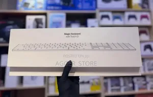 Apple Magic Keyboard With Touch Id and Numeric Keypad.