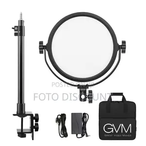 GVM Y30d160 Bi-Color Led Ring Light Video Edge Light (10")