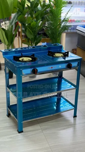 2 Plates Gas Stove With Stand