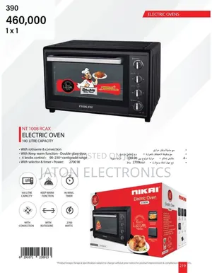 Nikai Electric Oven100liter