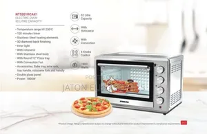 Nikai Electric Oven Stainless Steel 52l