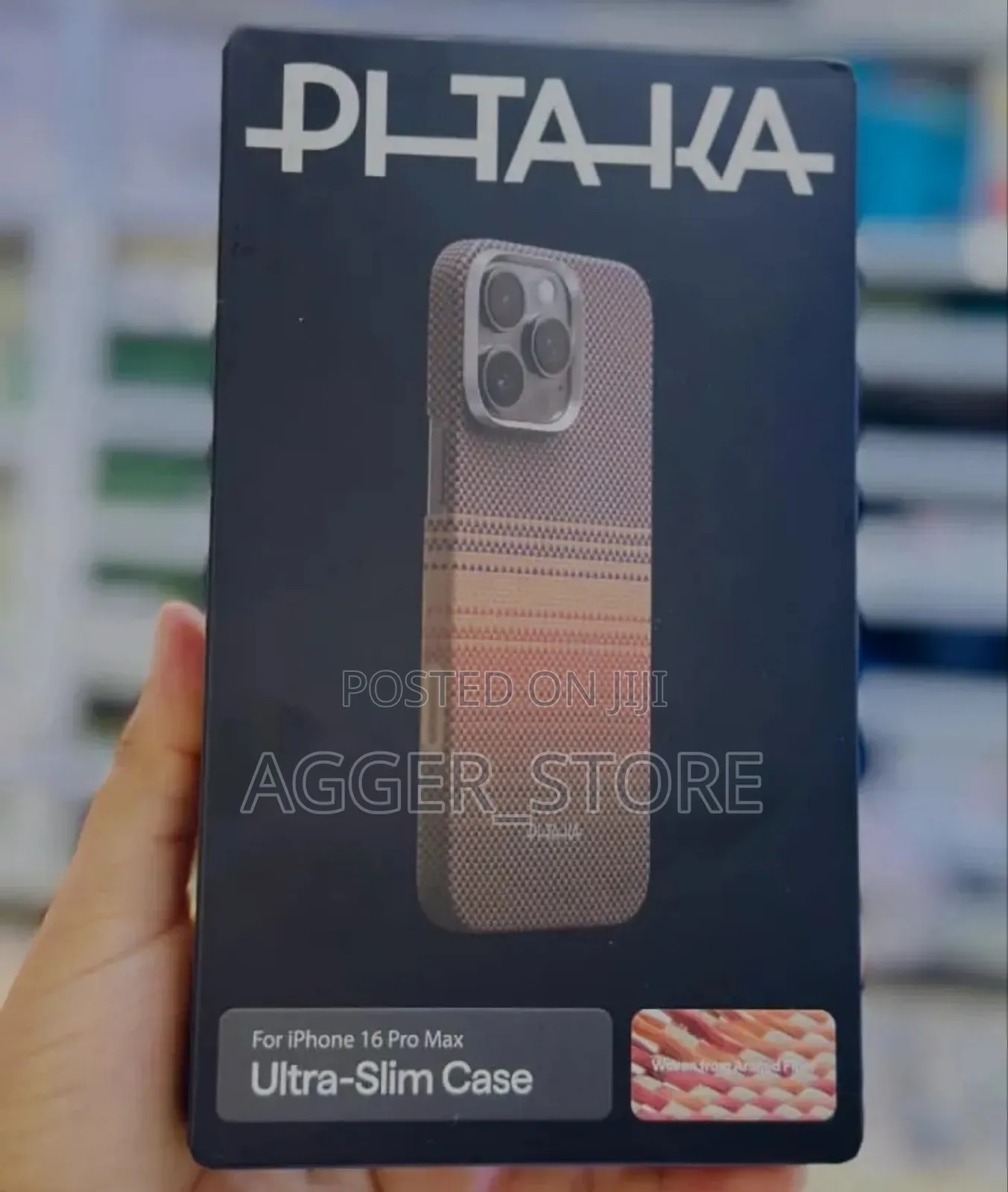 Pitaka for iPhone 16 Pro Max Ultra-Slim Case