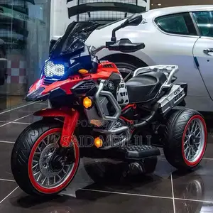 Children's Electric Motorcycle With Baby Large Tricycle Male