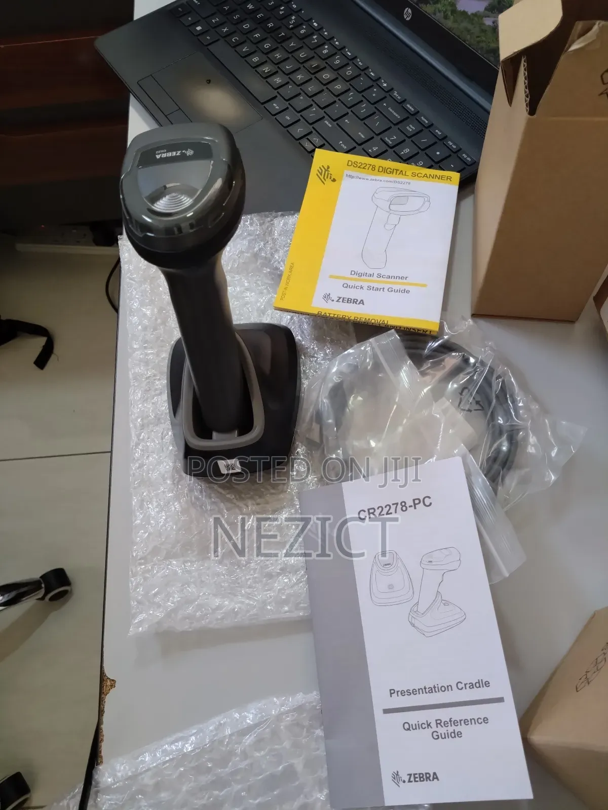 Zebra Ds2278 Series 2d Barcode Scanner Kit.