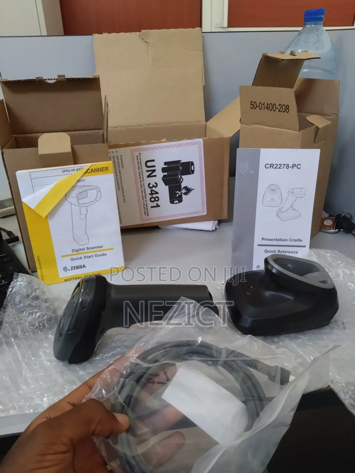 Zebra Ds2278 Series 2d Barcode Scanner Kit.