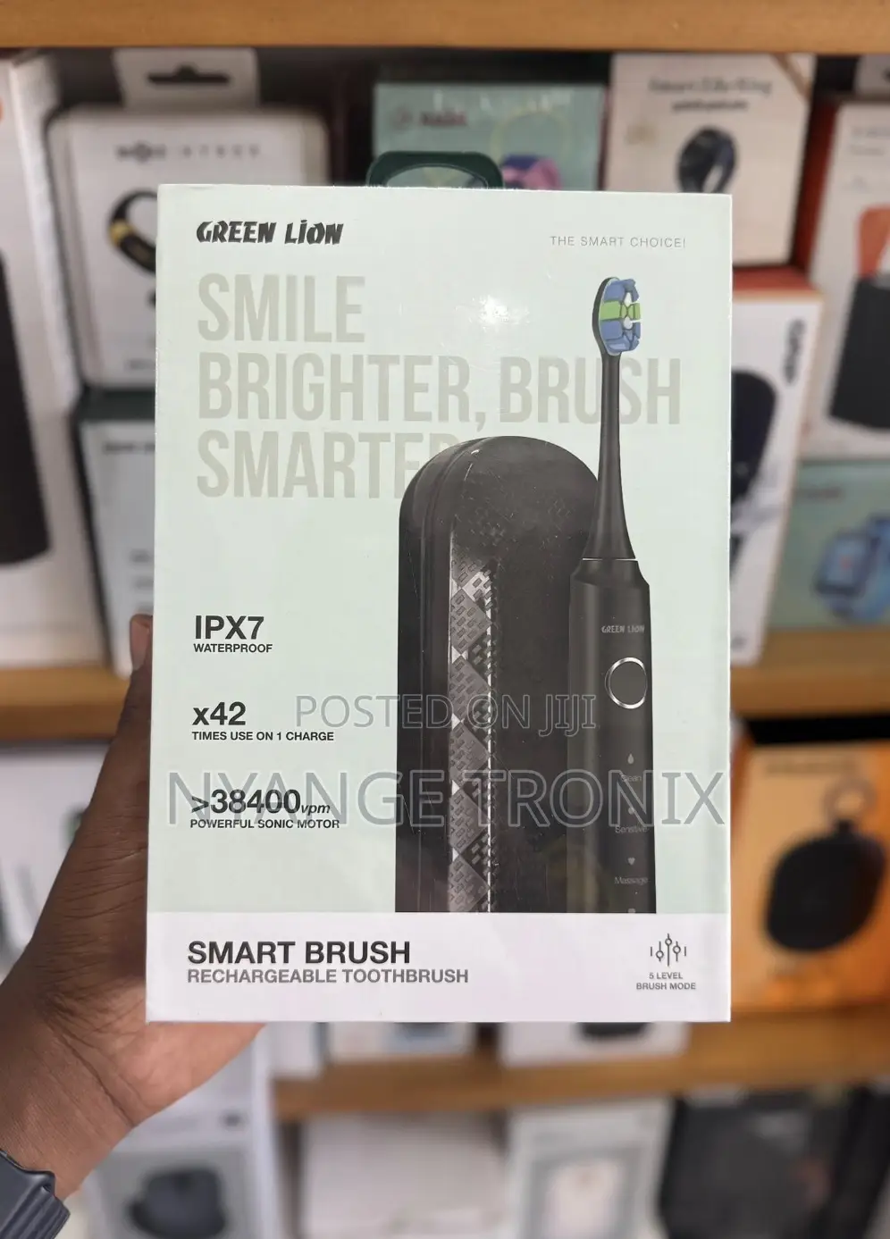 Green Lion Smart Brush Rechargeable Toothbrush