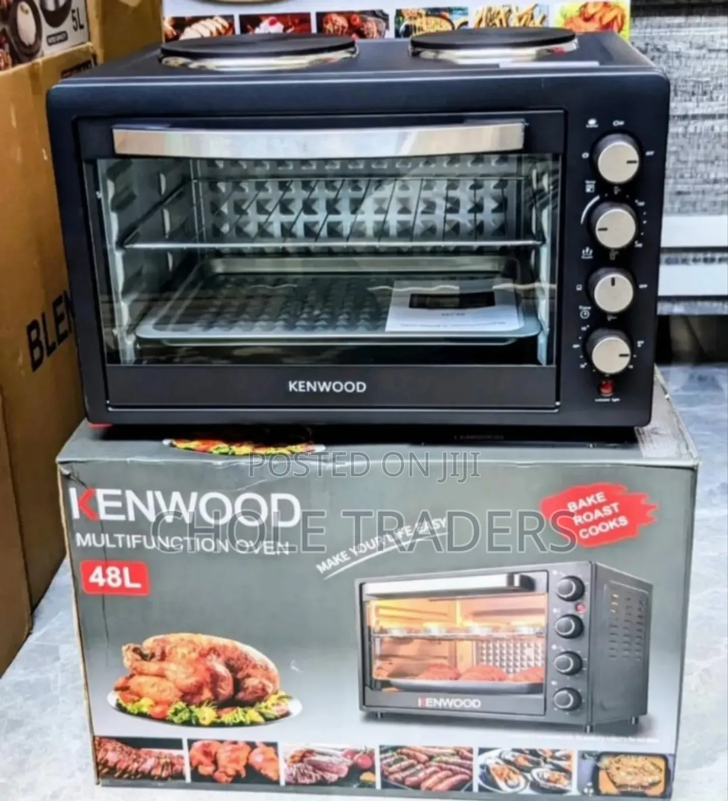 48l Kenwood Multifunction Oven With Hotplate