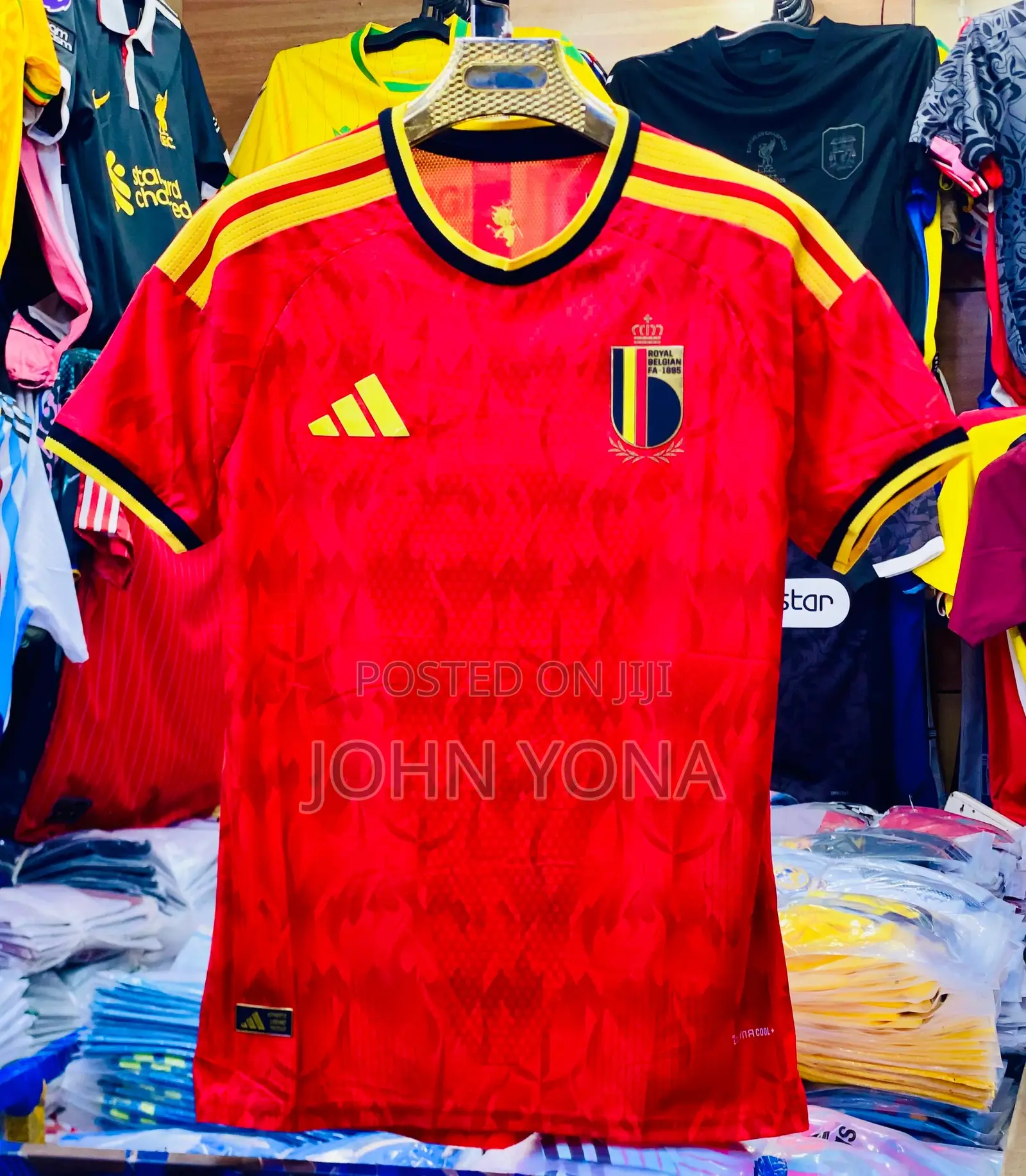 Belgium 2026 Men's Home Soccer Jersey.