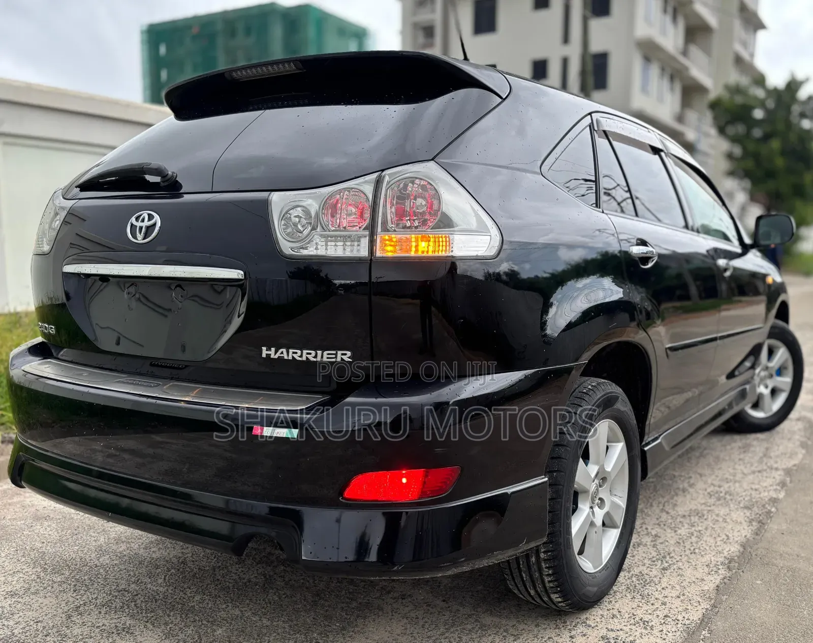 Toyota Harrier 2007 Black