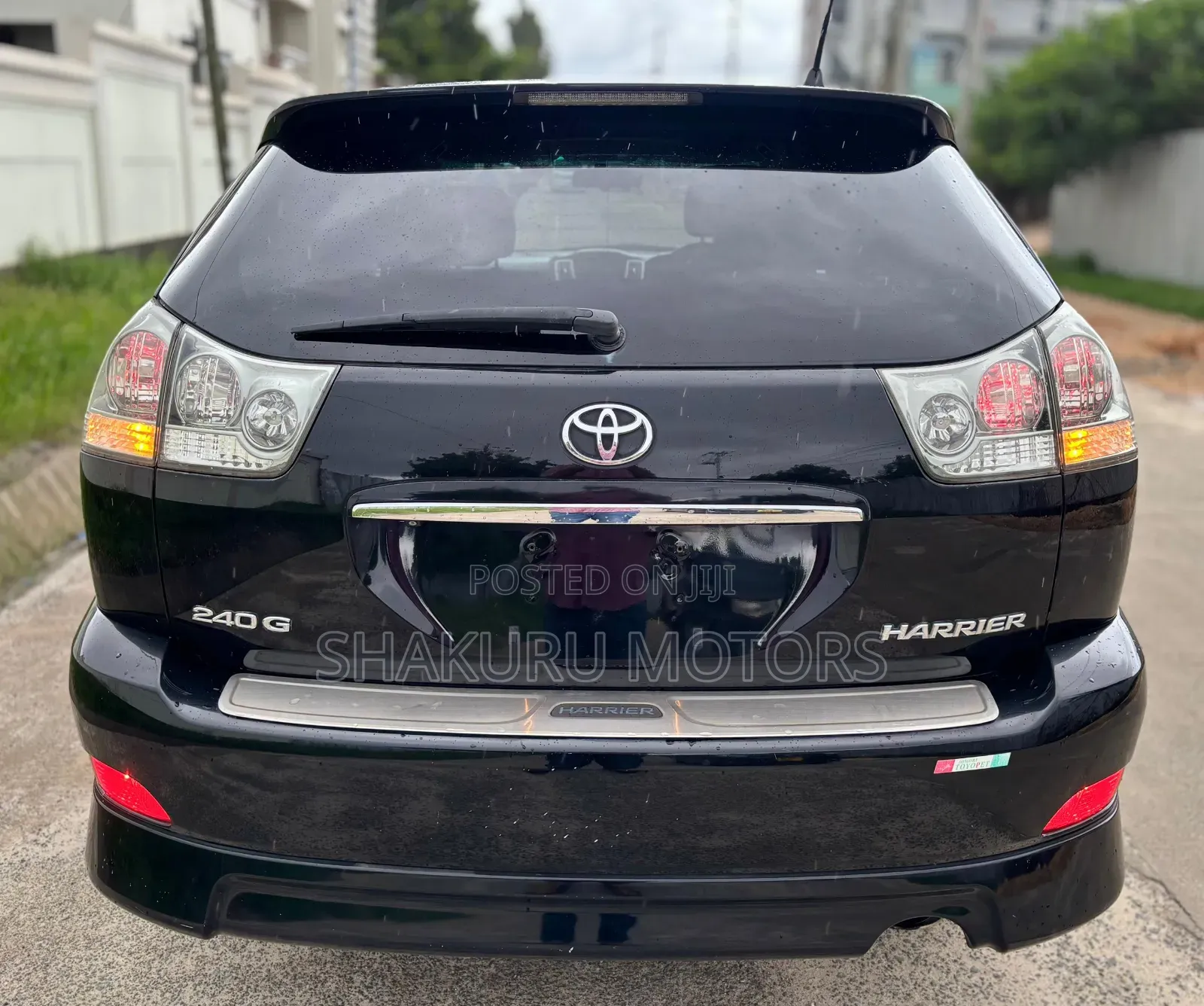 Toyota Harrier 2007 Black