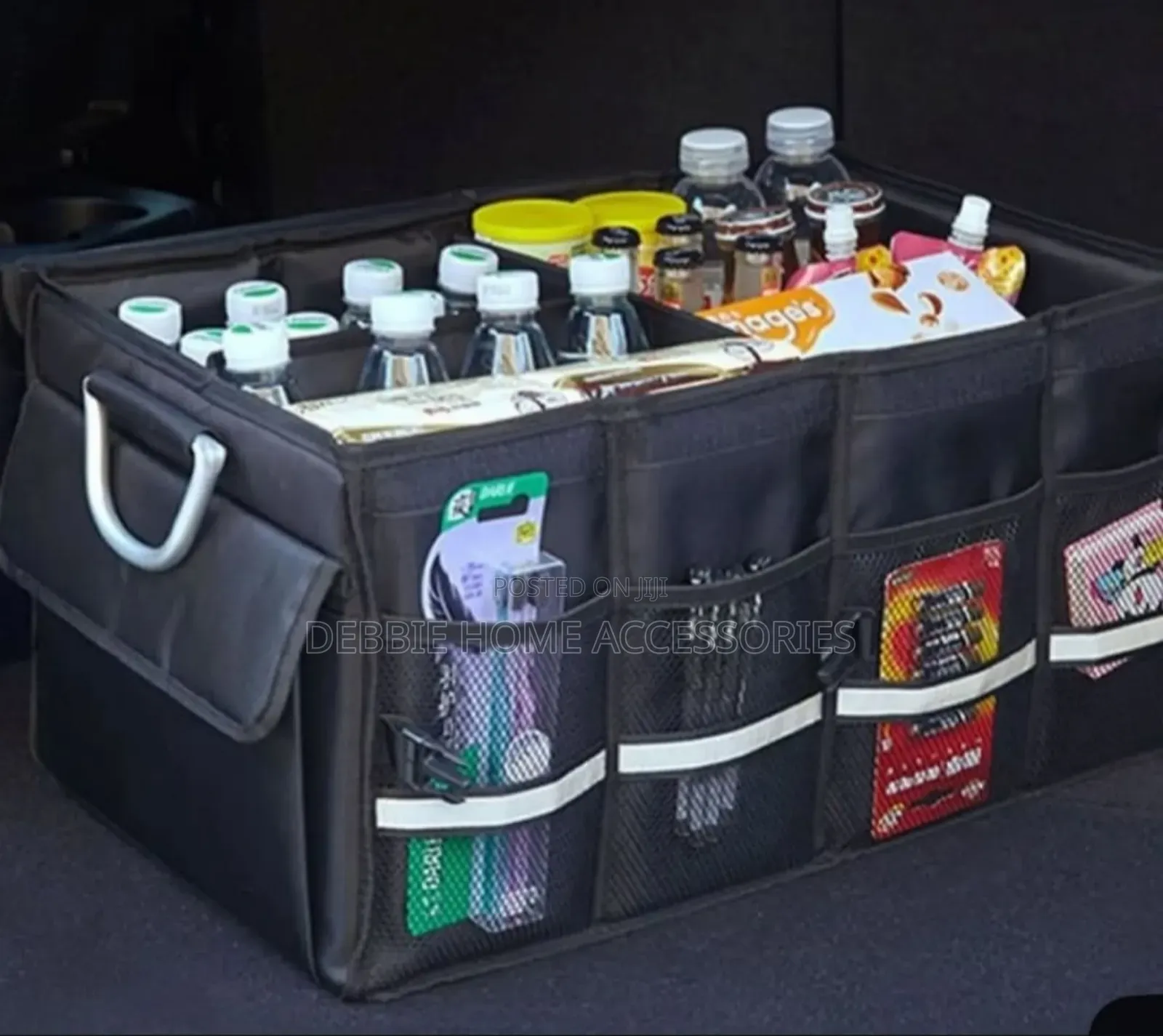 Heavy-Duty Collapsible Car Trunk Organizer (Car Boot Organizer)