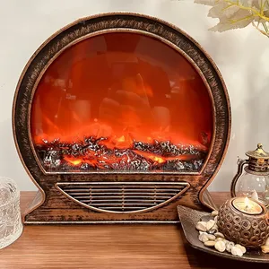 Led Fireplace Lantern -a Decorative Lamp