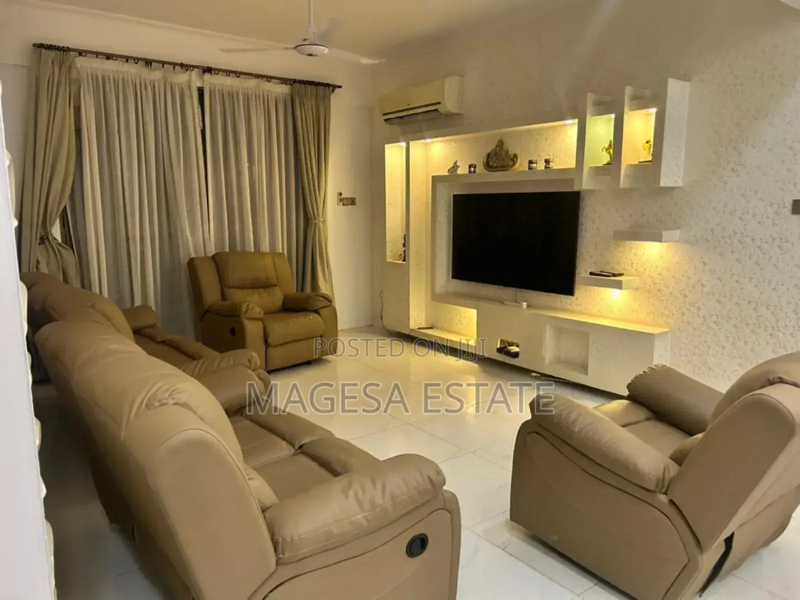 Furnished 3bdrm Apartment in Upanga for rent
