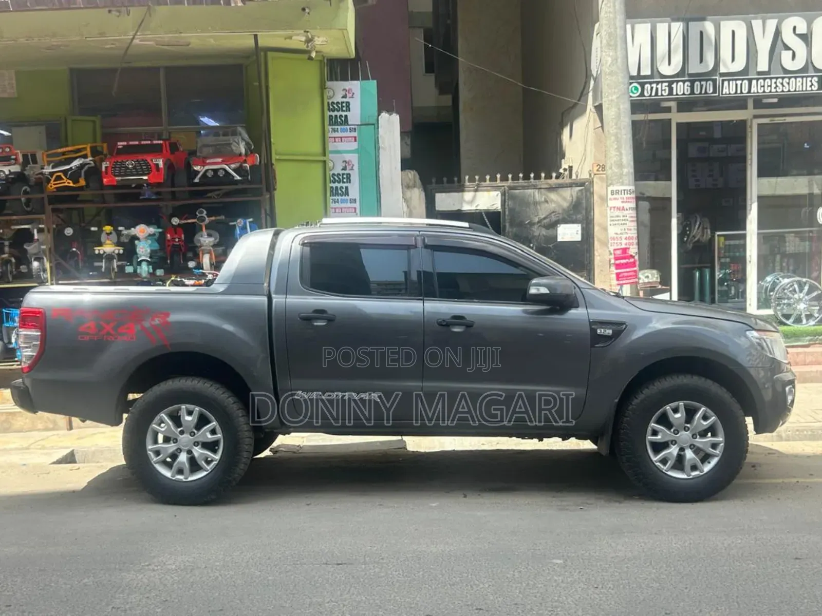 Ford Ranger Wildtrak 2014 Gray