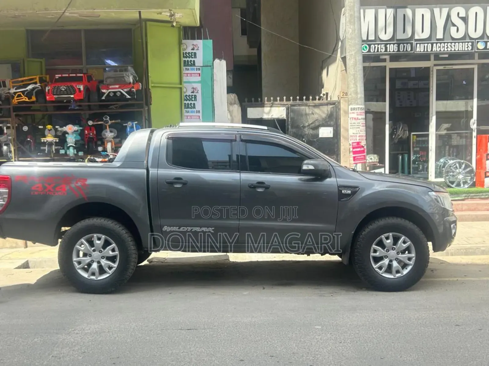 Ford Ranger Wildtrak 2014 Gray