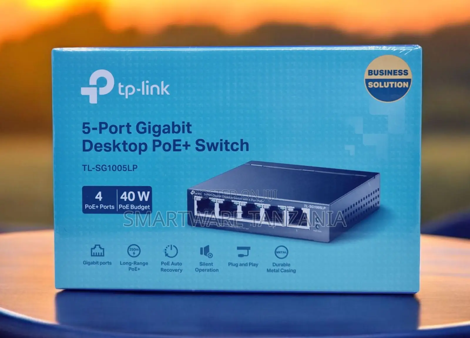 Tp-link Tl-sg1005lp 5-port Gigabit Desktop Poe+ Switch 40w