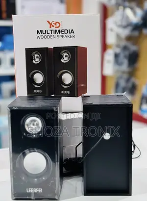 Multimedia Wooden Speaker