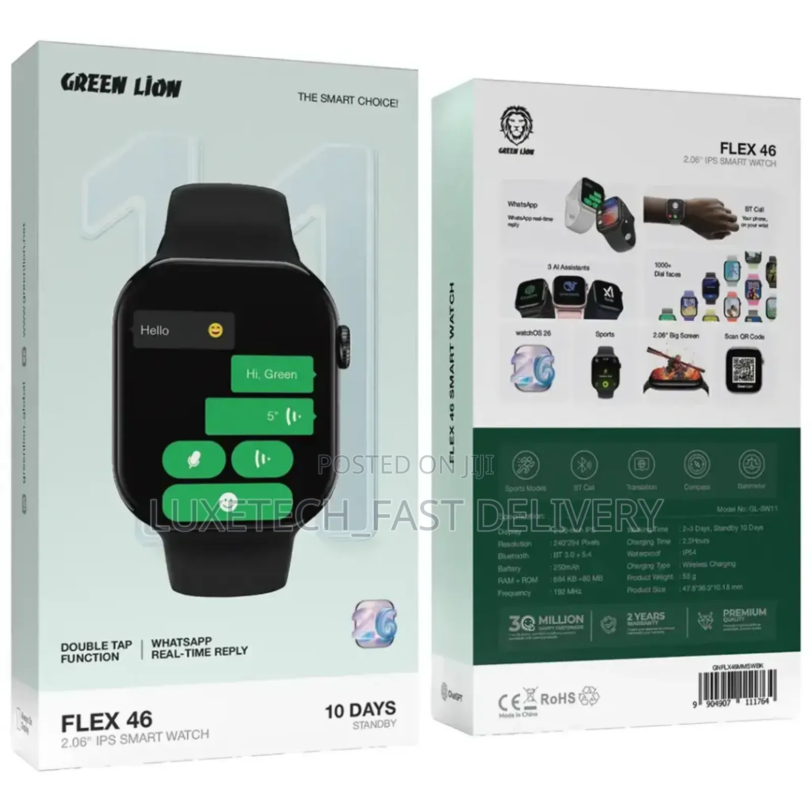 Green Lion Flex 46 Smartwatches